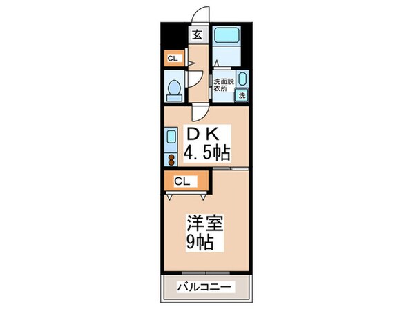 フォレスト阿倍野の物件間取画像